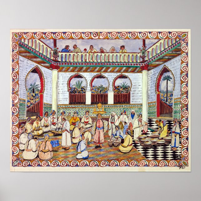 Poster Cena do Festival Mohammed Ben Ali Rbati (Frente)