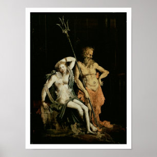 Póster Cena do Inferno: detalhes mostrando Hades e Perséf