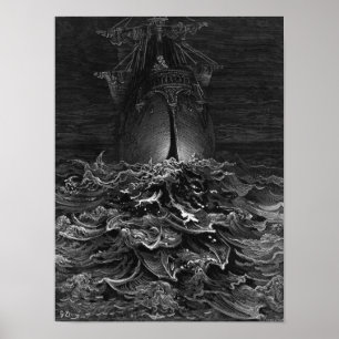 Poster Cena "do Rime do navegador antigo" 2