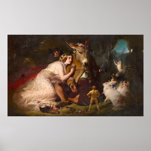 Poster Cena do Sonho de Uma Noite de Verão (Frente)