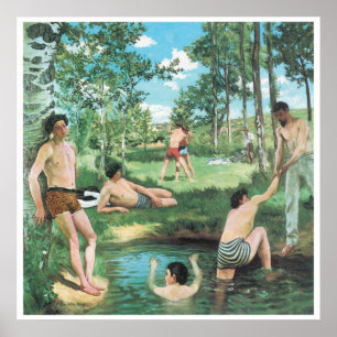 Poster Cena do verão, 1869