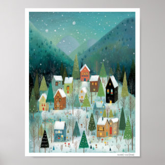 POSTER CENA ENCANTADORA DE INVERNO