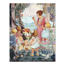 Cena feliz de berçário