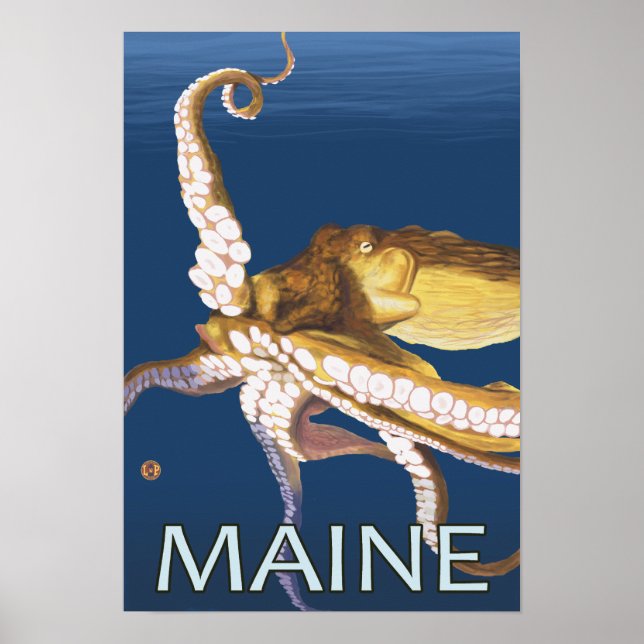 Poster Cena MaineOctopus (Frente)