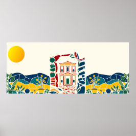 Poster Cena Mediterrânica