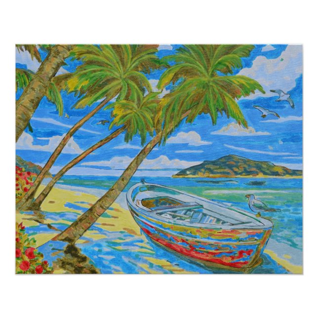 Póster Cena Tropical (Frente)