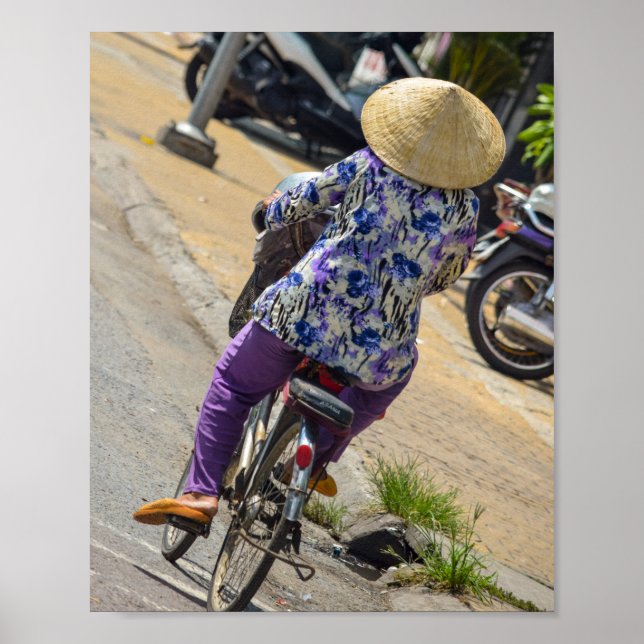 Poster Cenário de rua no Vietnã (Frente)
