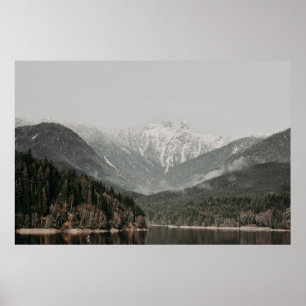 POSTER CENÁRIOS DE ÁRVORES E MONTANHA