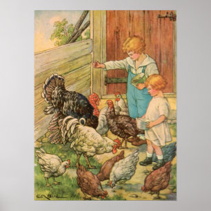 Póster Cenas adiantadas da fazenda
