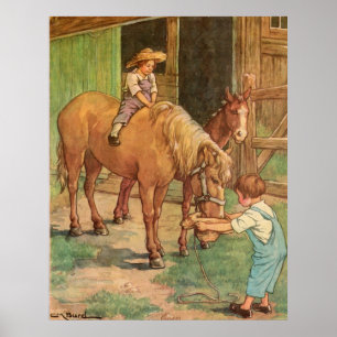 Póster Cenas adiantadas da fazenda
