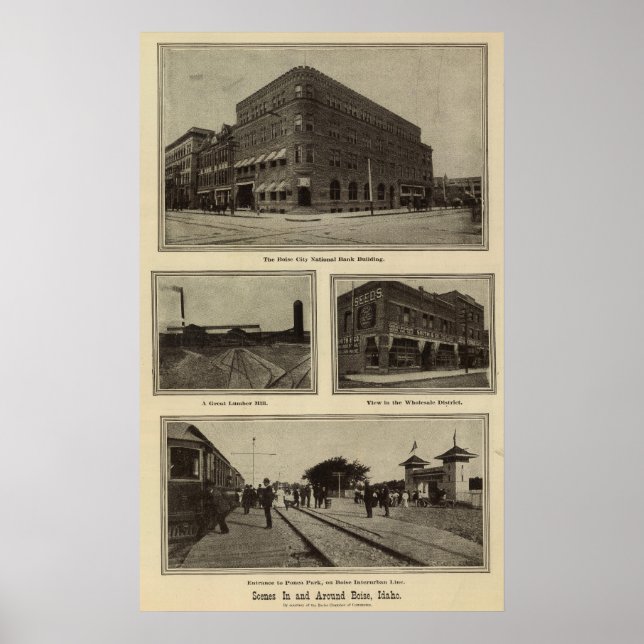 Poster Cenas, Boise, Idaho (Frente)