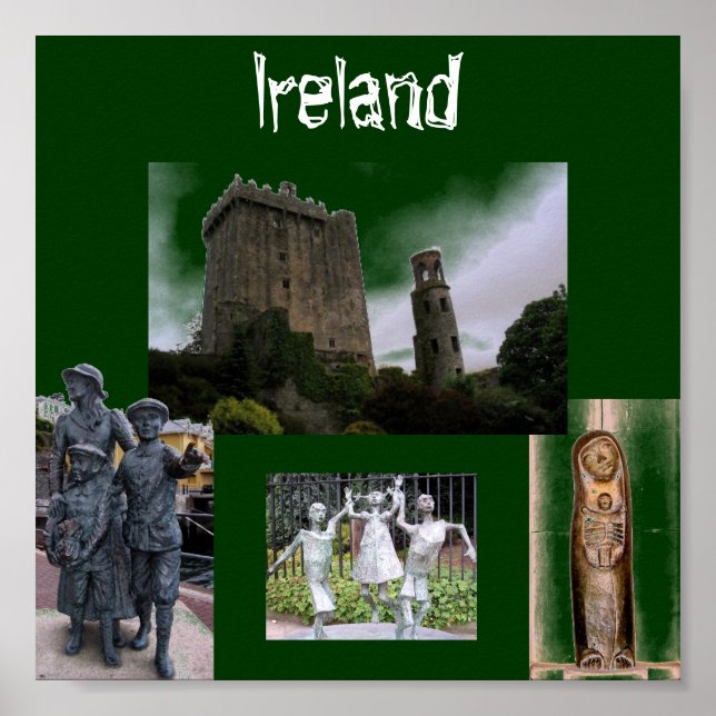 Póster Cenas da Irlanda (Frente)