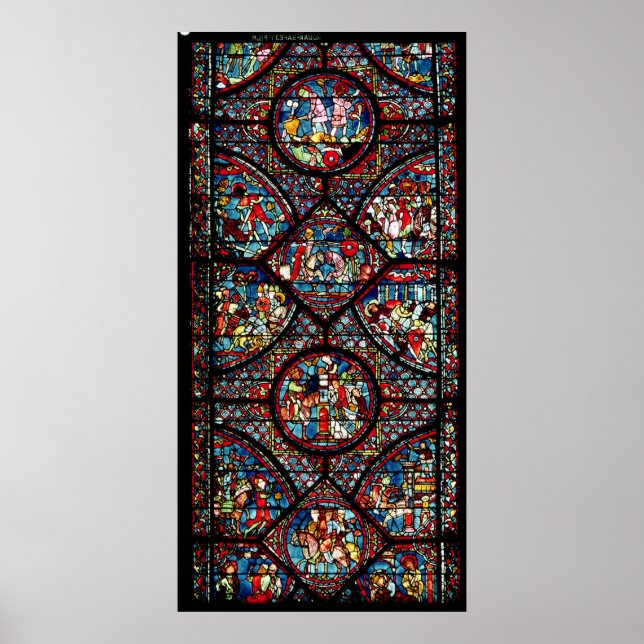 Póster Cenas da Vida de Carlos Magno (Frente)