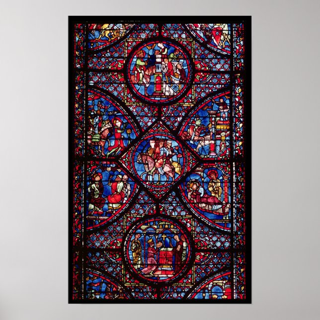 Poster Cenas da Vida de Carlos Magno (Frente)