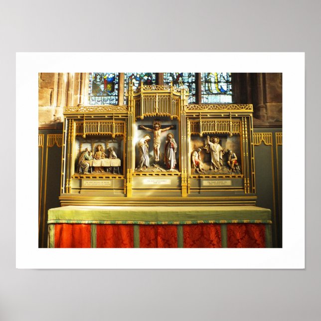 Póster Cenas religiosas lindas (Frente)