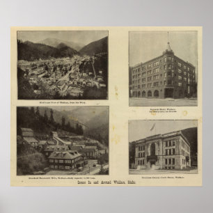 Poster Cenas, Wallace, Idaho