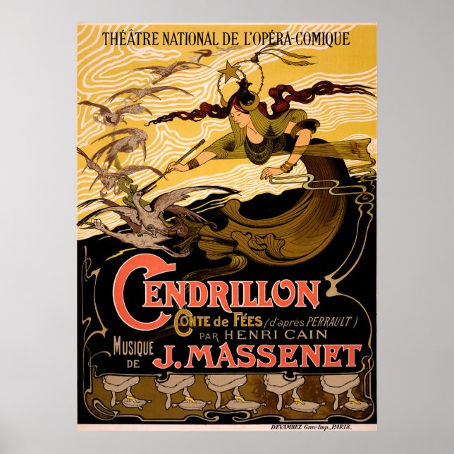 Póster Cendrillon (Frente)