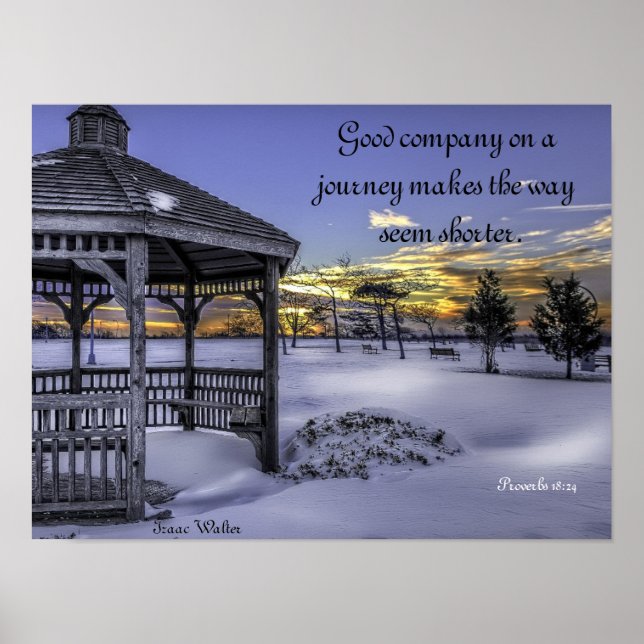 Poster Cênico de Boa Empresa (Frente)