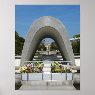 Poster Cenotaph Memorial Hiroshima