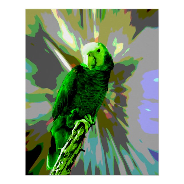 Póster Cenoura Verde 6537 (Frente)
