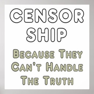 Poster Censura