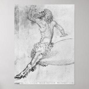 Póster Centauro, o do álbum de Vallardi