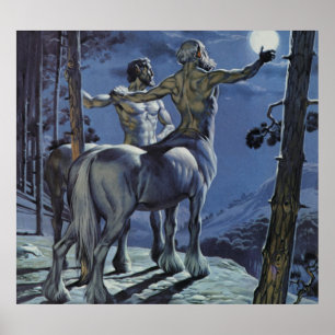Poster Centauros (litho da cor)