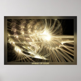 Poster Centelhas De Luz