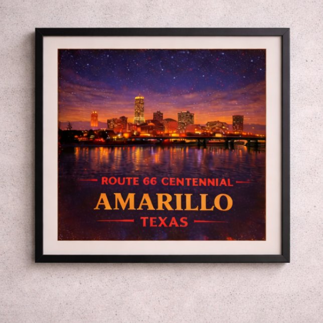 Poster Centenário de Amarillo Texas (Criador carregado)