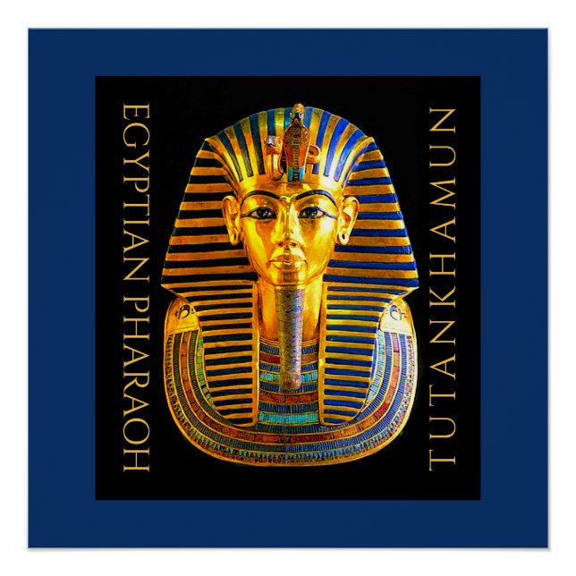 Póster Centenário de Descoberta TUTANKHAMUN (Frente)