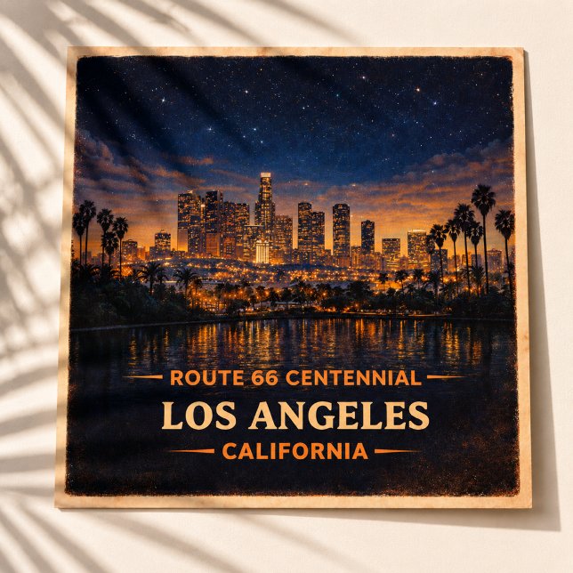 Poster Centenário de Los Angeles Califórnia (Criador carregado)