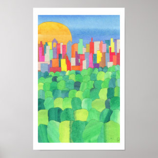 Poster Central Park, do Teto do Met