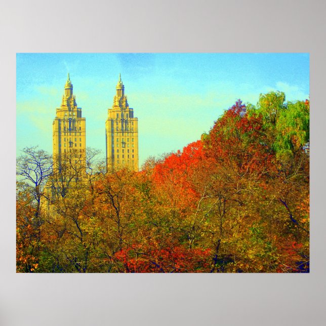 Póster Central Park Lake View 2006 (Frente)