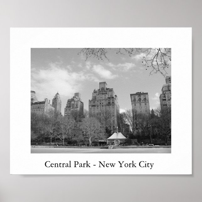 Póster Central Park - Nova Iorque (Frente)