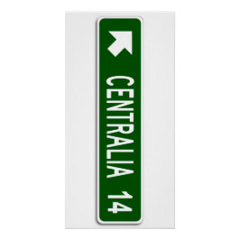 Póster Centralia PA