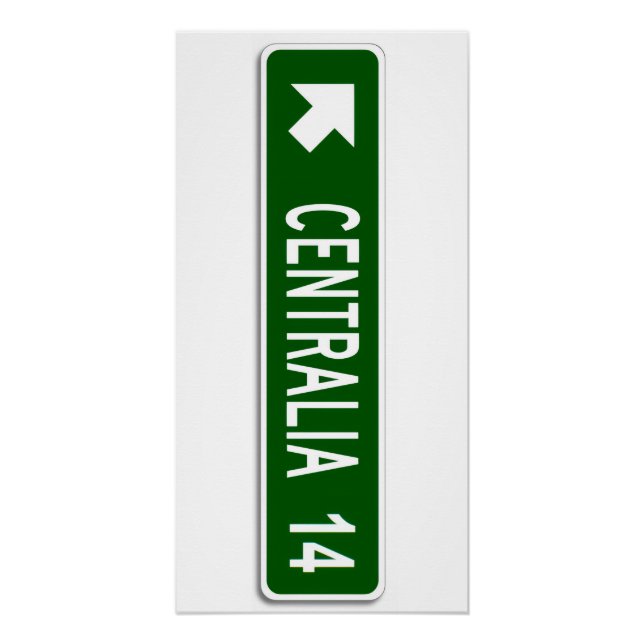 Póster Centralia PA (Frente)