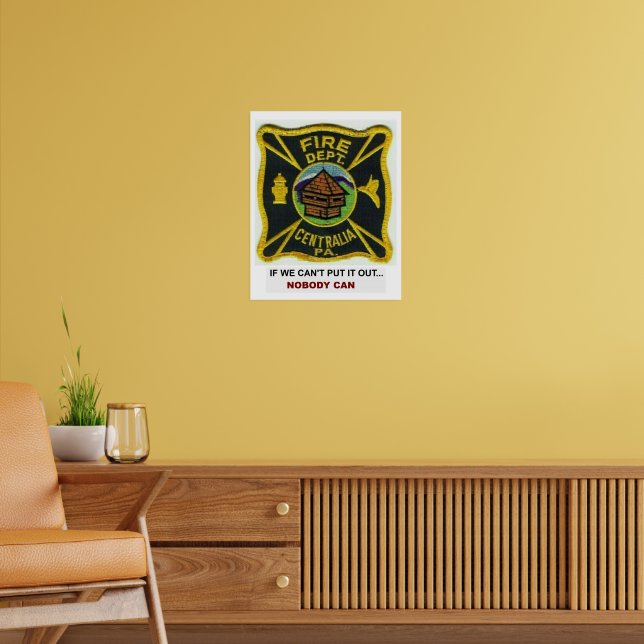 Poster Centralia PA, FD (Sala de Estar 2)