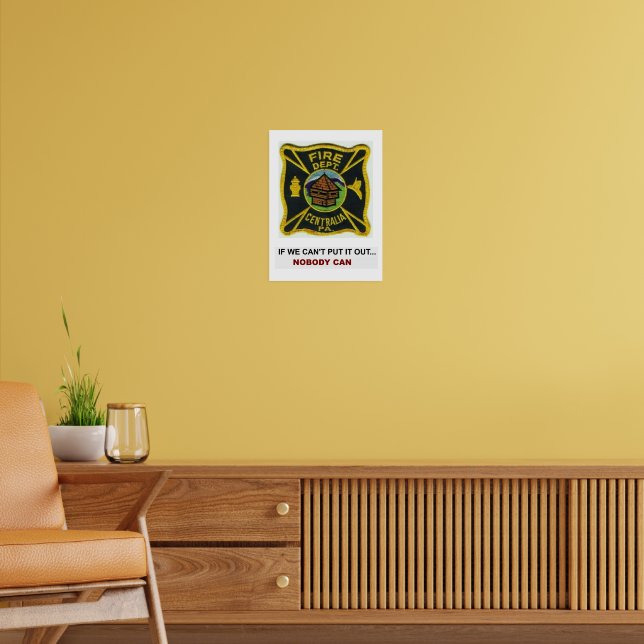 Poster Centralia PA, FD (Sala de Estar 2)