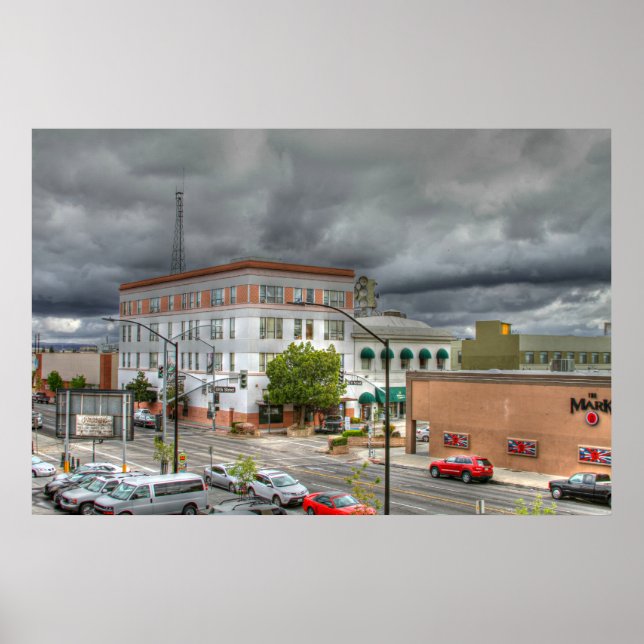 Póster Centro Bakersfield (Frente)