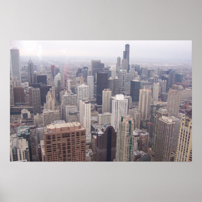 Póster Centro Chicago (Frente)