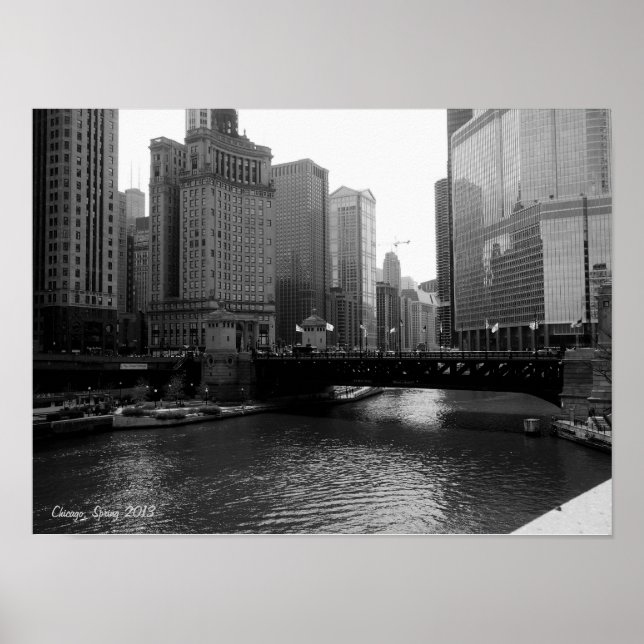 Poster Centro Chicago (Frente)