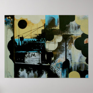 Póster Centro da cidade