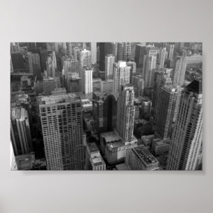 Poster Centro de Chicago