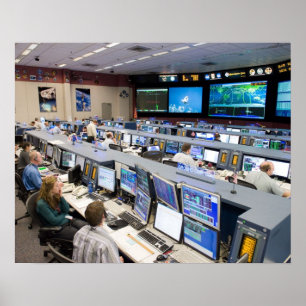 Póster Centro de Controle de Missão
