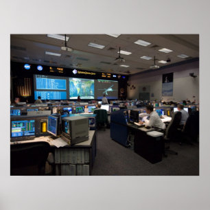Póster Centro de Controlo de Missão (STS-119)