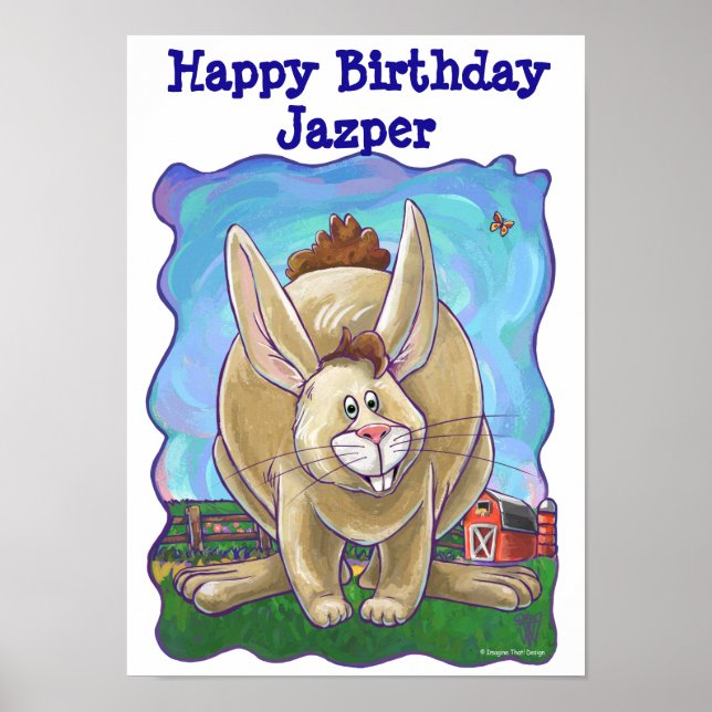 Póster Centro de Festas de Coelho (Frente)