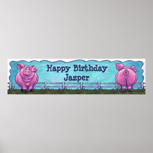 Poster Centro de Festas de Suínos (Frente)