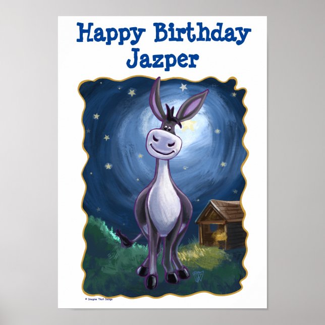 Poster Centro de Partido Donkey (Frente)