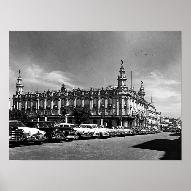 Póster Centro Galego Havana Cuba 1958 (Frente)