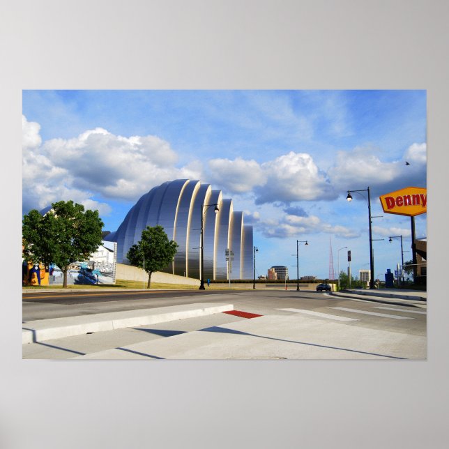 Póster Centro Kauffman para as Artes Cénicas (Frente)